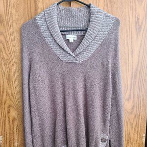 Studio Works, PXL, Brown Sweater